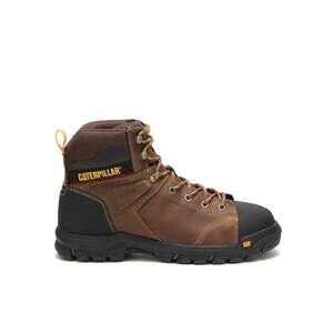 NEW CAT FOOTWEAR men's wellspring steel toe metatarsal guard waterproof work boo